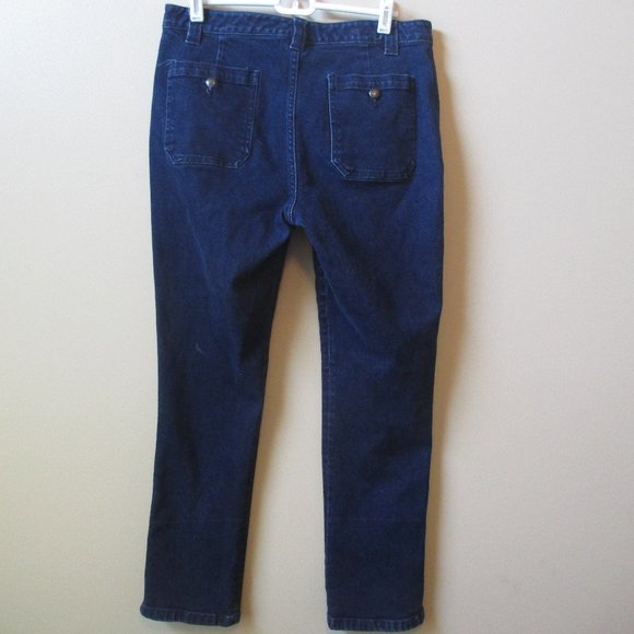 Chaps Denim Jeans Size 8 zipper on side - Picture 7 of 7
